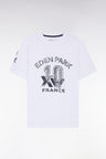 XV de France short-sleeved white T-shirt