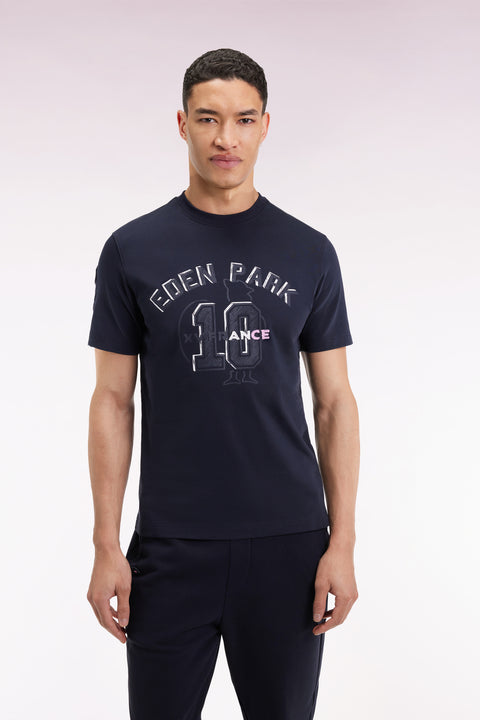 XV de France navy short-sleeved T-shirt - Image 1