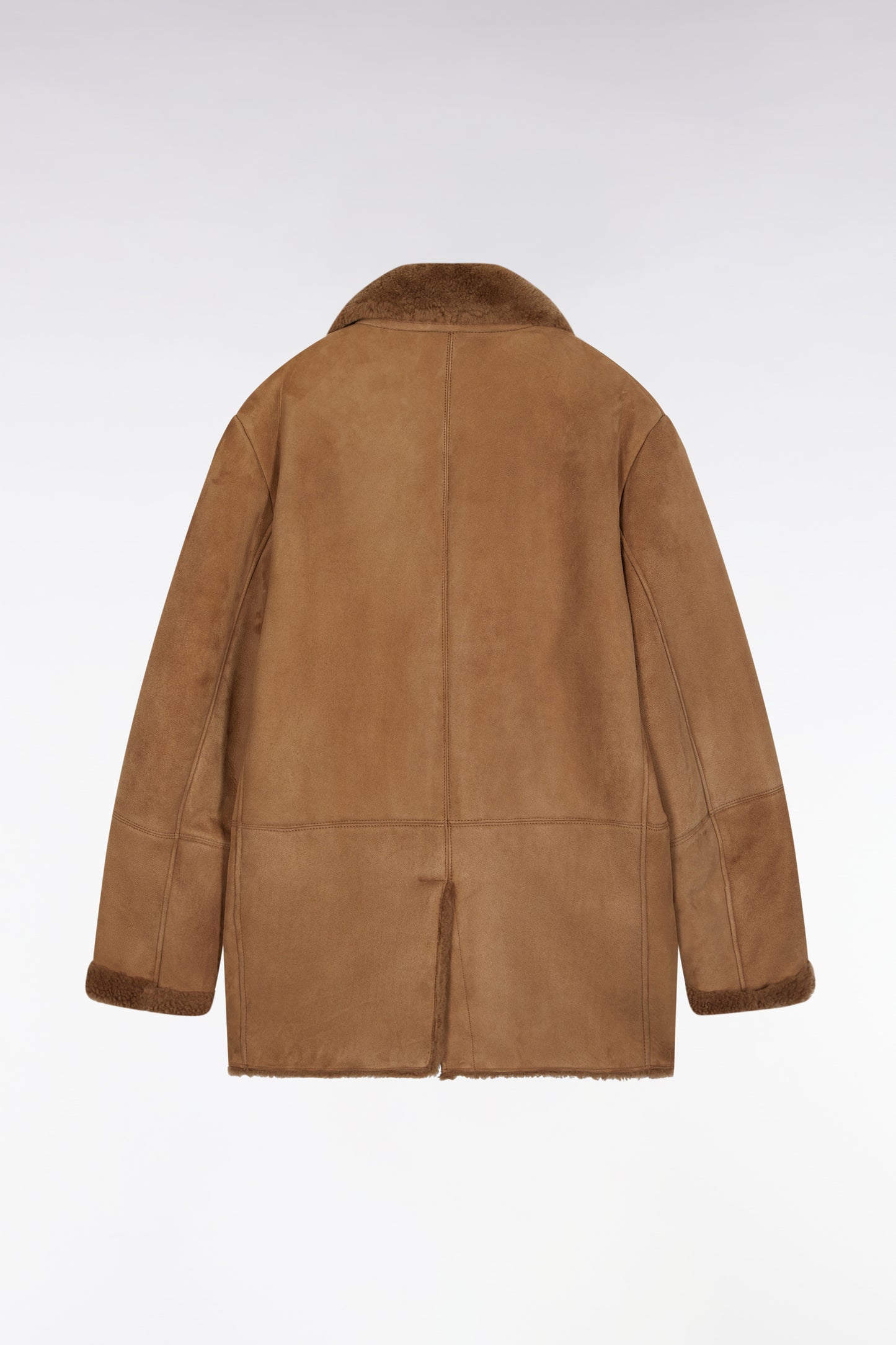 Brown wool coat