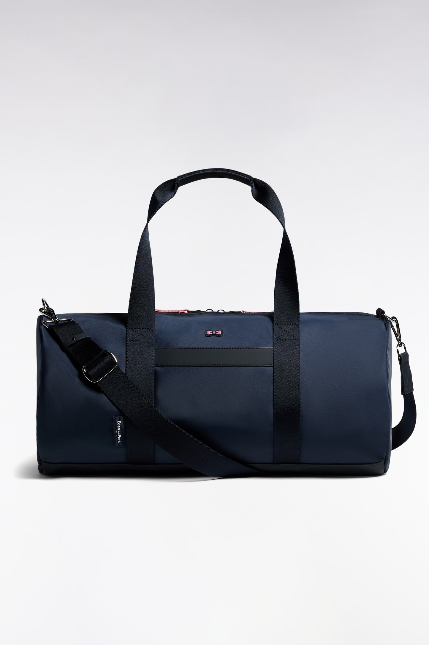Sac de sport polochon en nylon marine