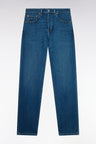 Regular fit blue stretch denim jeans