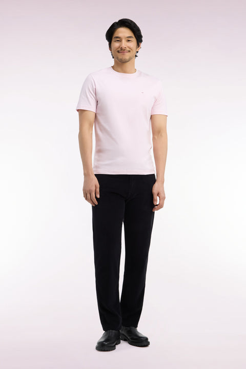 Pantalon 5 poches en velours côtelé noir coupe regular - Image 3