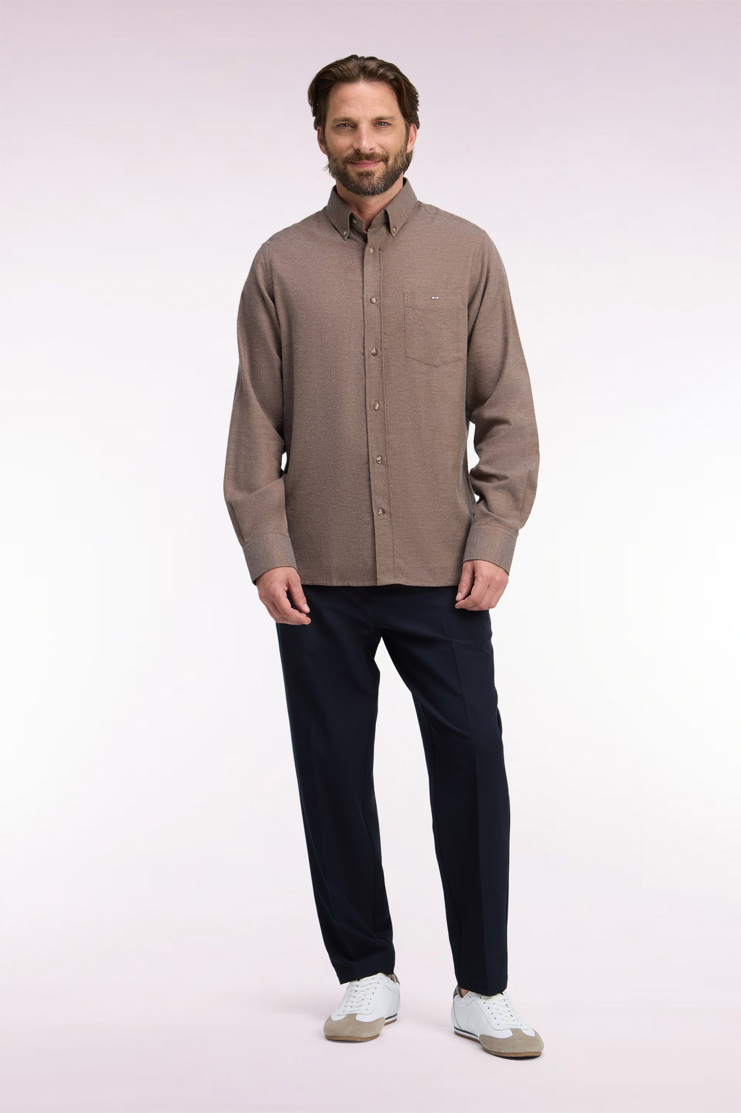 Pantalon golf en nylon technique stretch marine