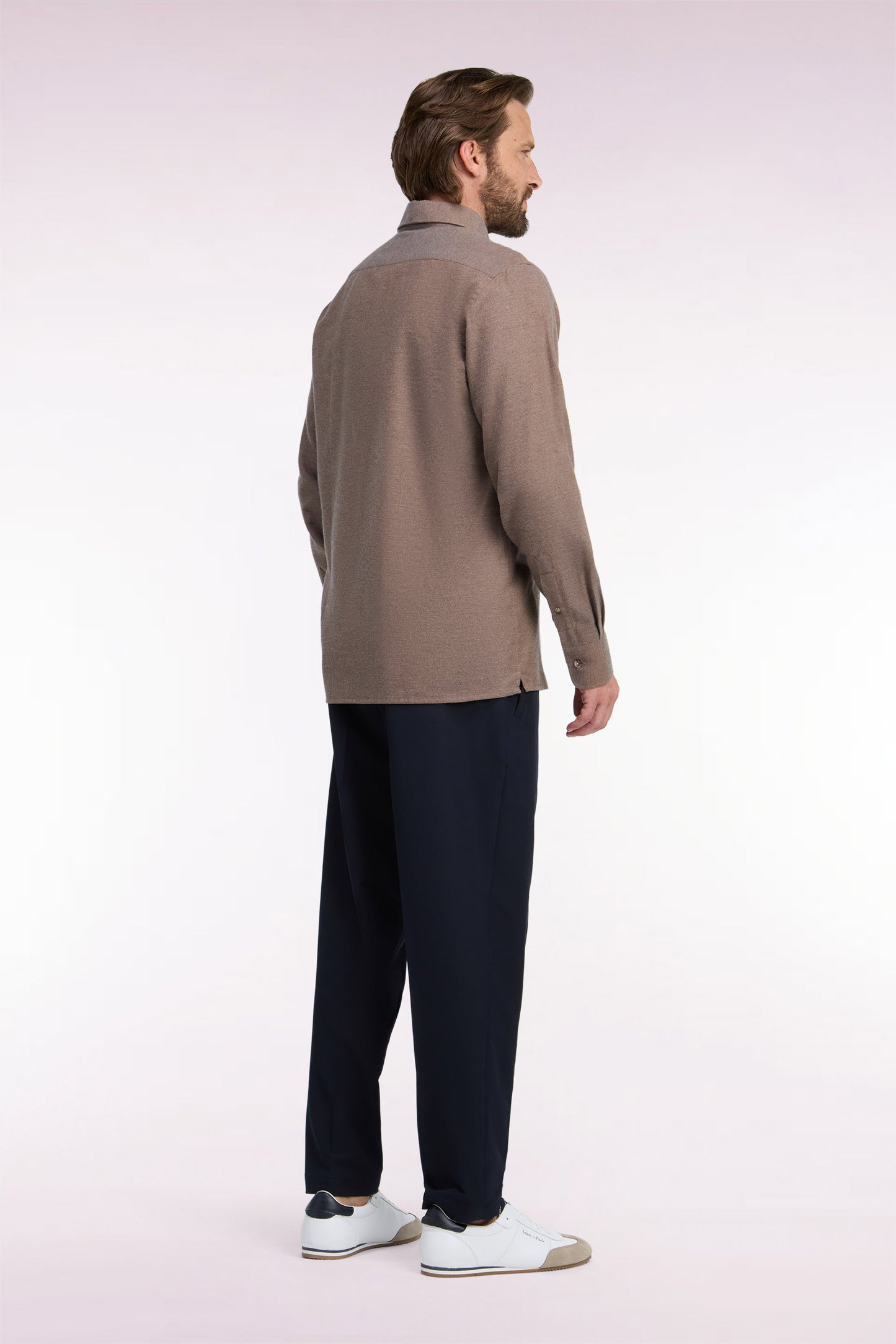 Pantalon golf en nylon technique stretch marine