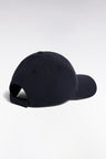 Navy cotton piqué cap with logo Eden Park