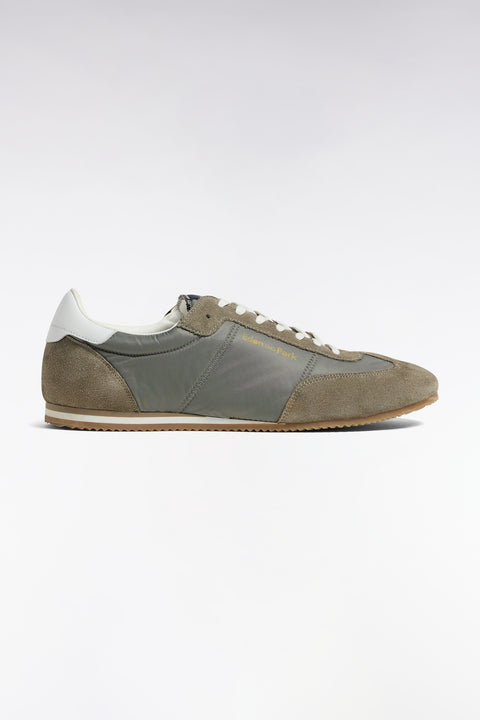 Beige low-top sneakers - Image 1