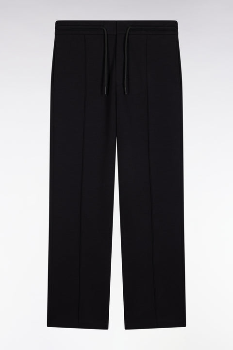 Loose fit black unisex jogging pants - Image 2