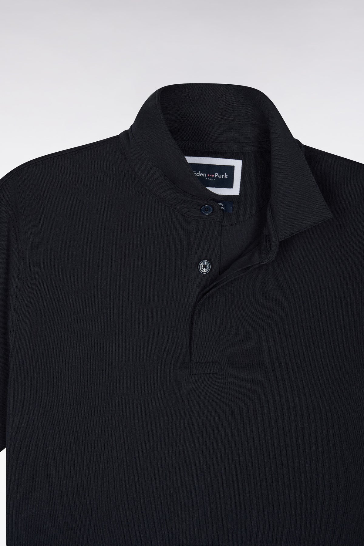 Polo golf manches courtes marine coupe droite