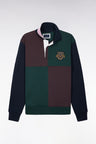 Straight cut ecru cotton shirt