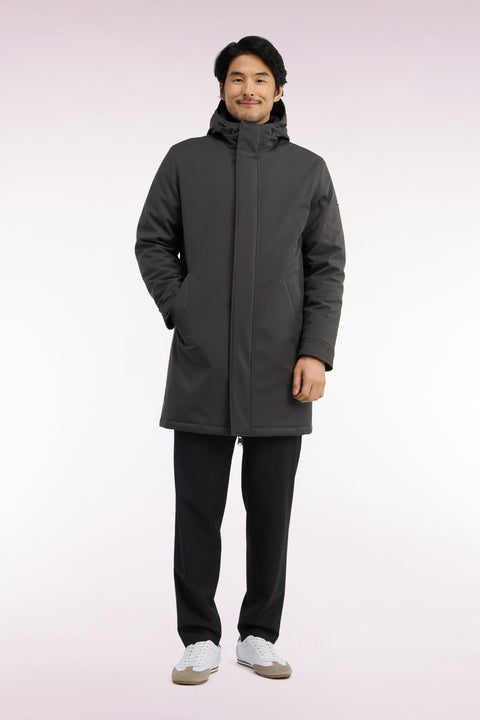 Long khaki parka - Image 3
