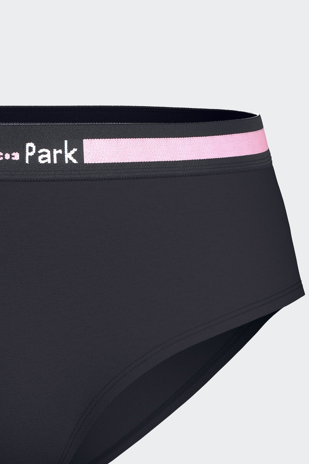 Shorty uni en coton stretch marine