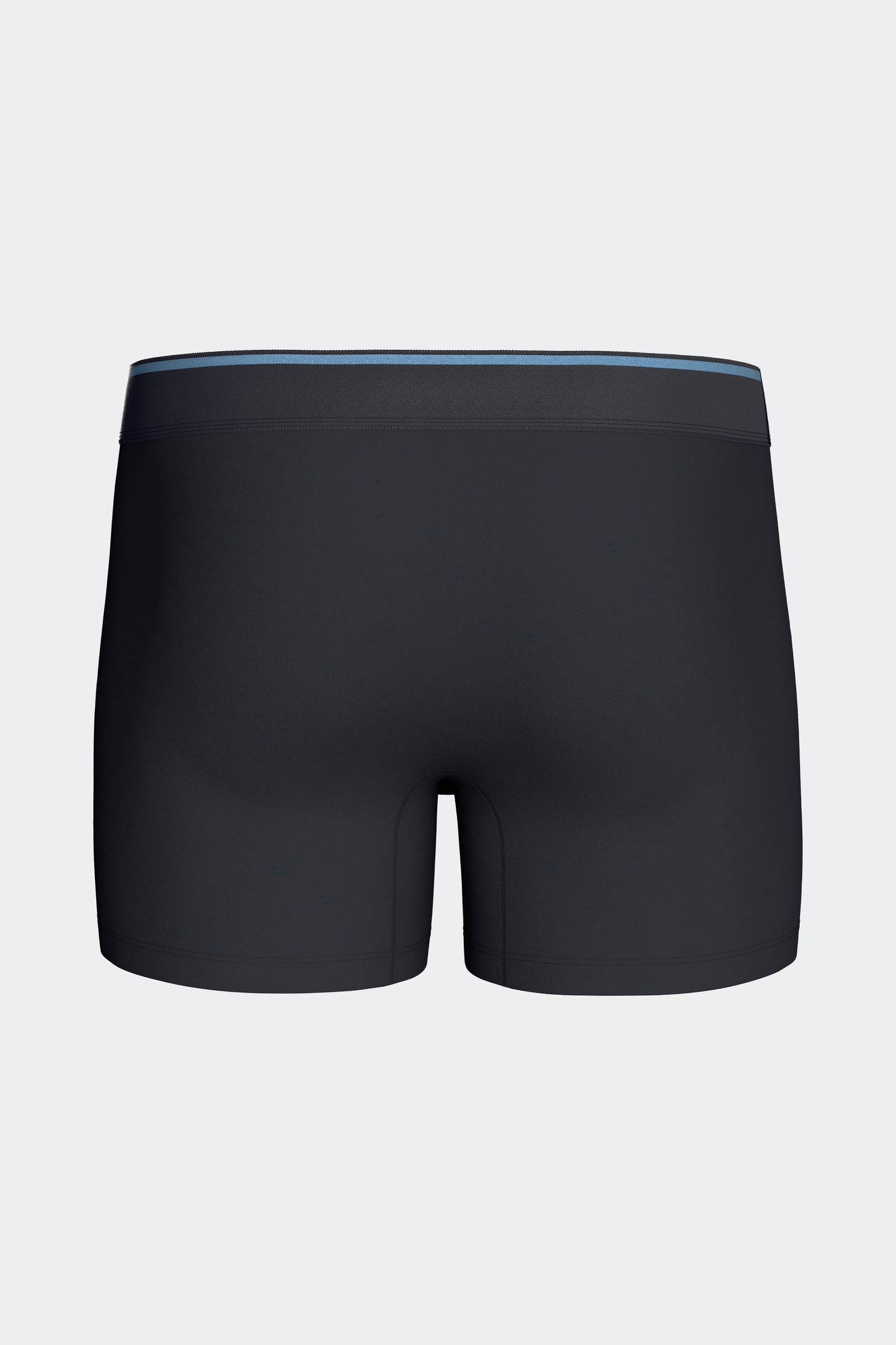 Lot de 2 boxers en jersey de coton stretch unis et imprimés marine