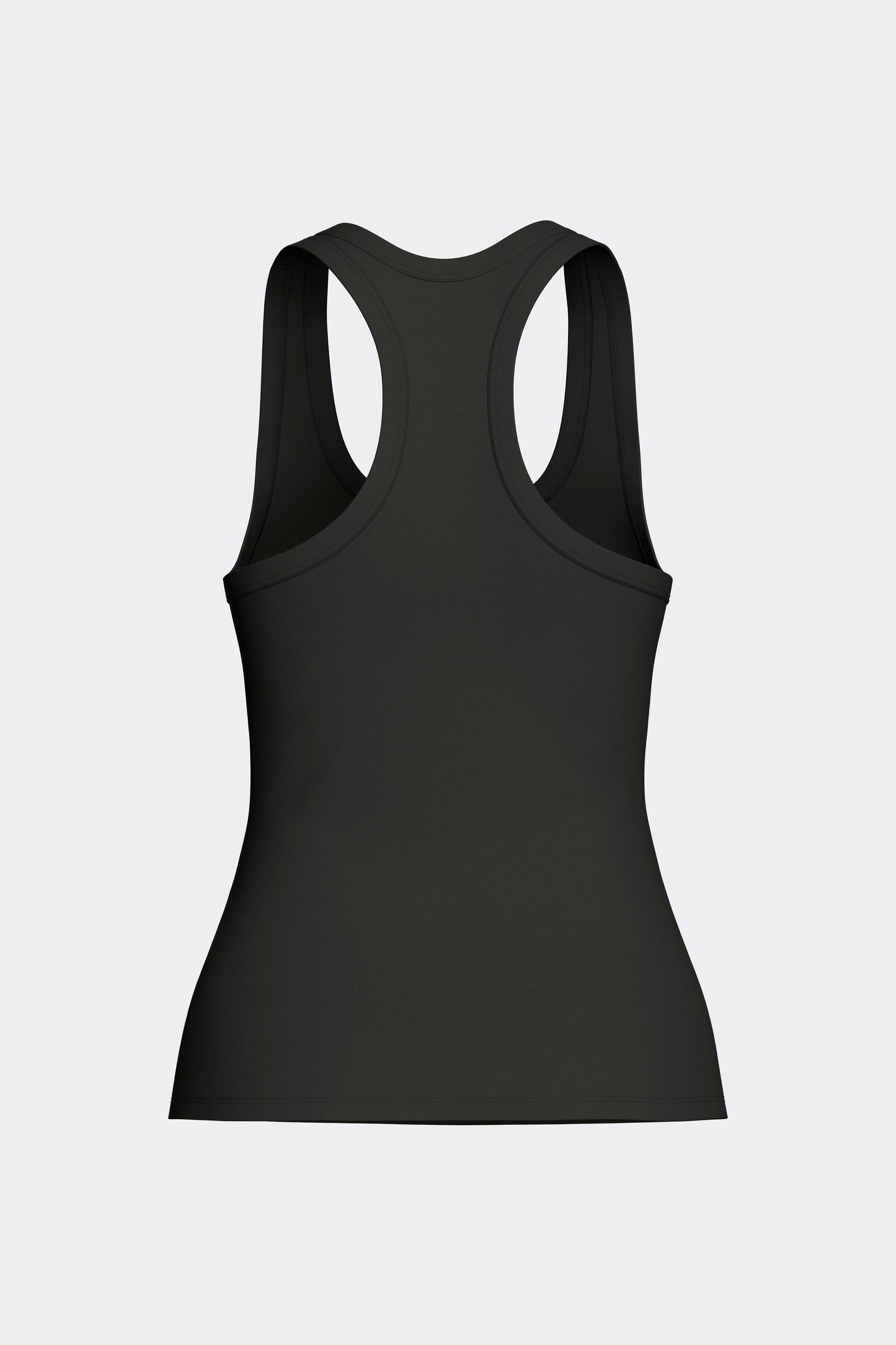 Débardeur dos nageur en Tencel stretch noir