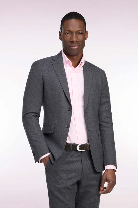 Veste de costume thermocollée grise - Image 3