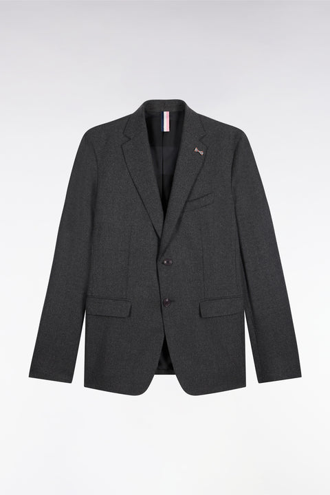 Veste de costume thermocollée grise - Image 2