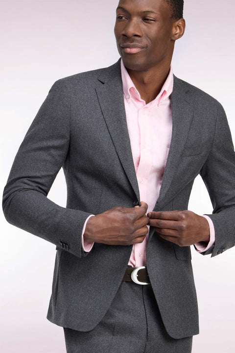 Veste de costume thermocollée grise - Image 1