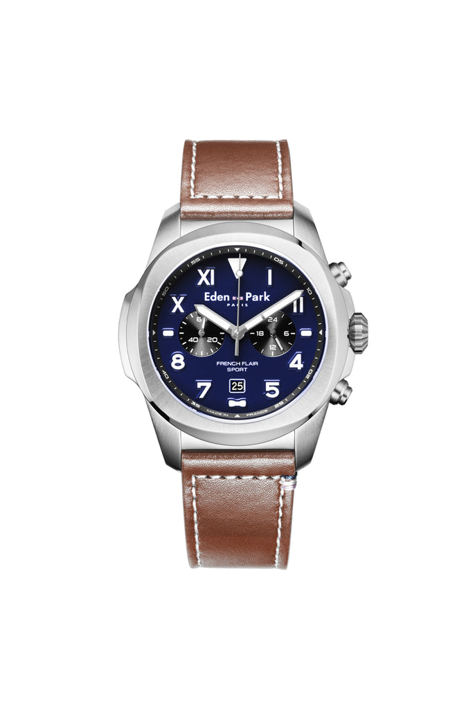 Blue Chronograph Quartz Watch