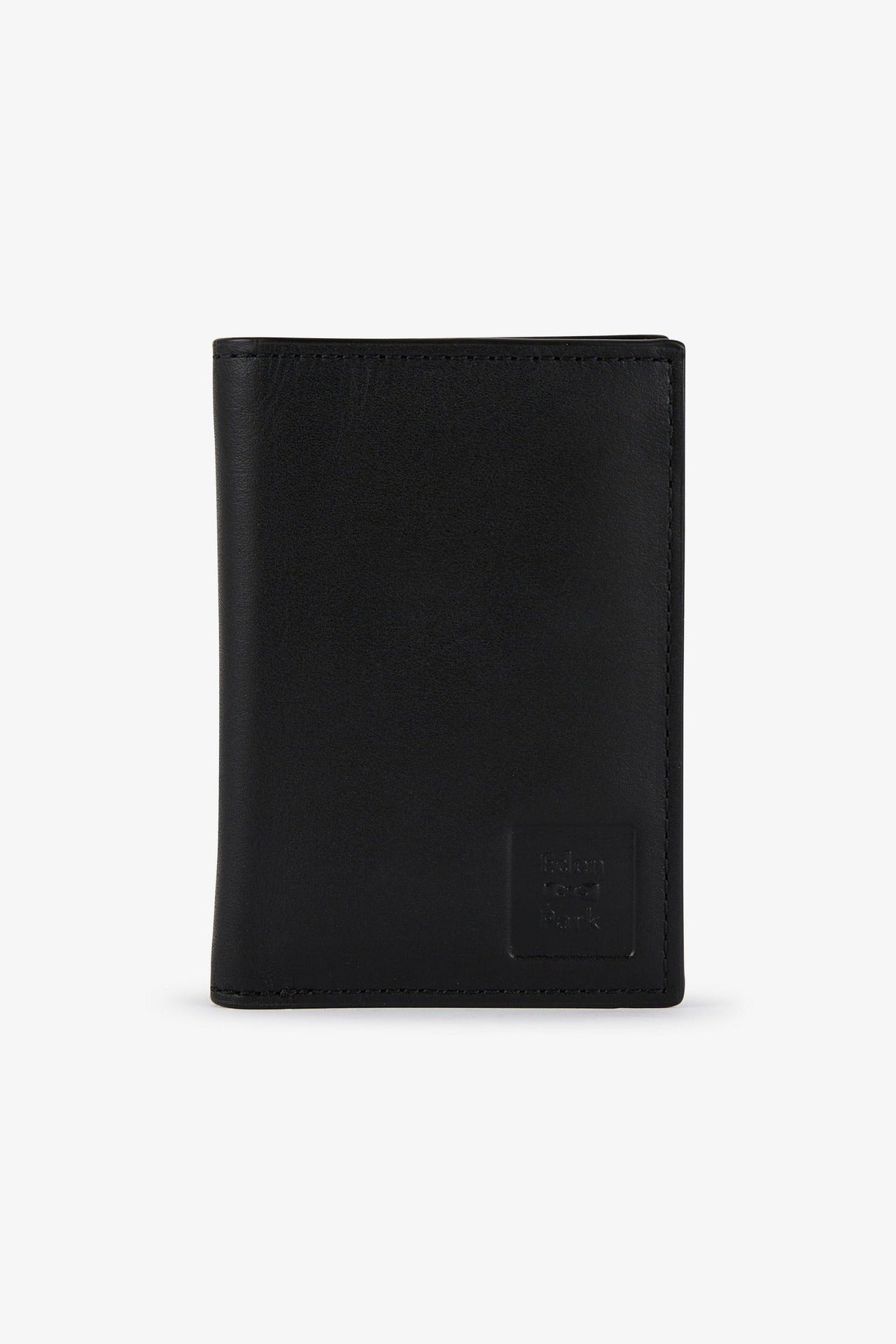 Black leather wallet