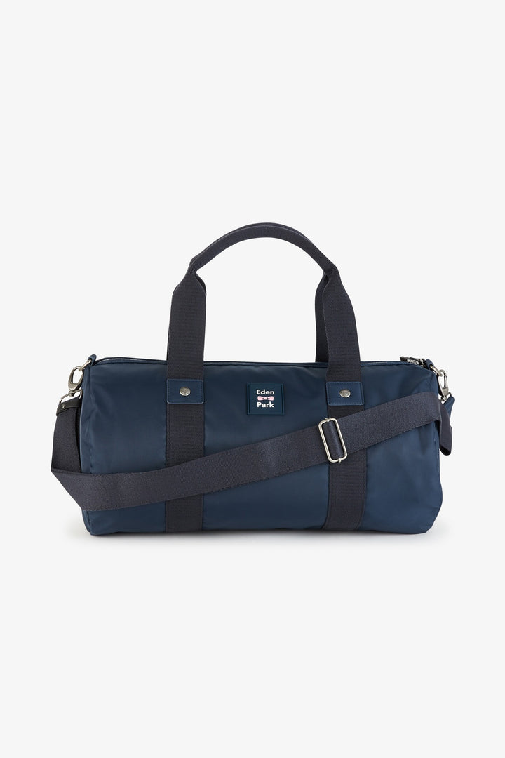 Dark blue sports duffle bag