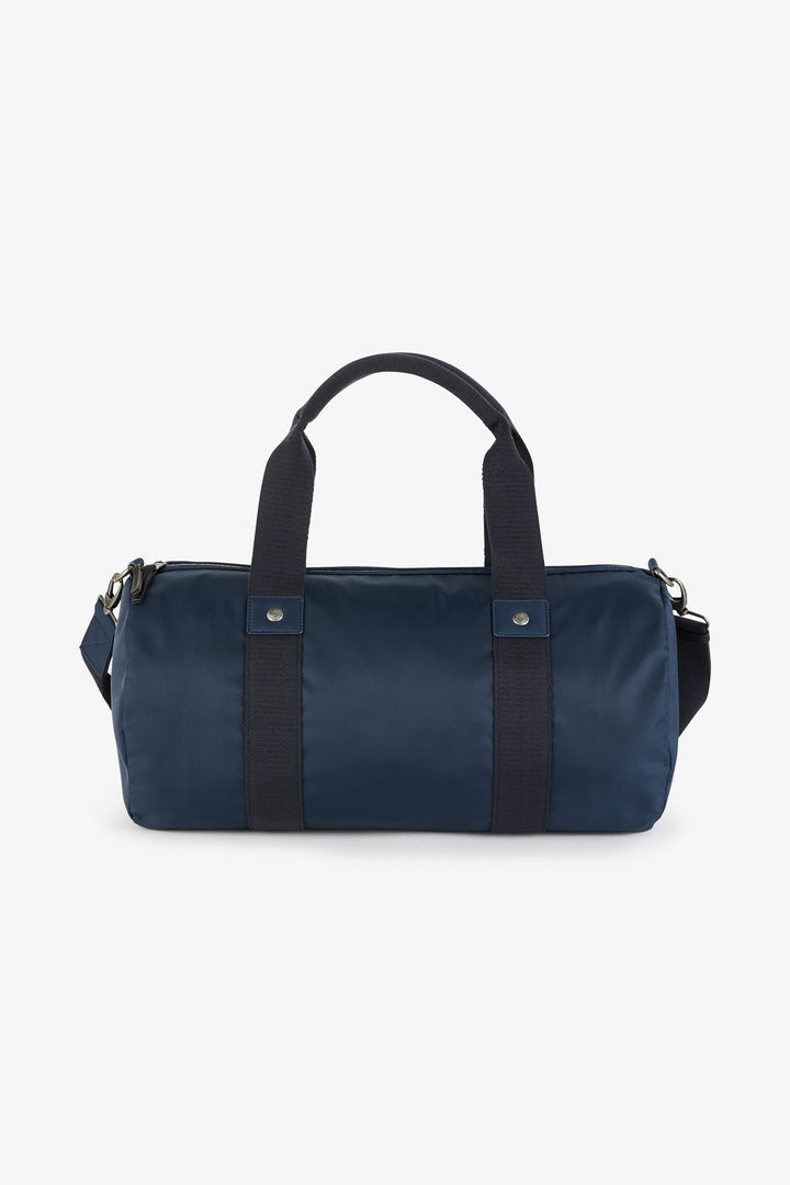 Dark blue sports duffle bag