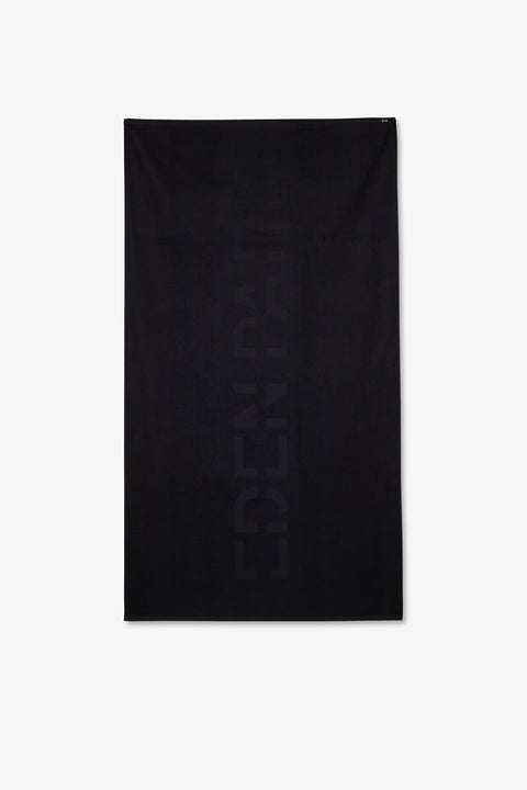 Navy blue beach towel - Image 1
