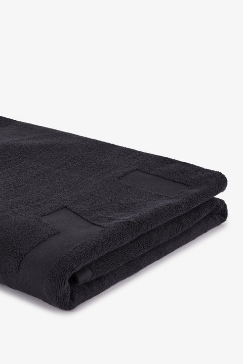 Navy blue beach towel - Image 3