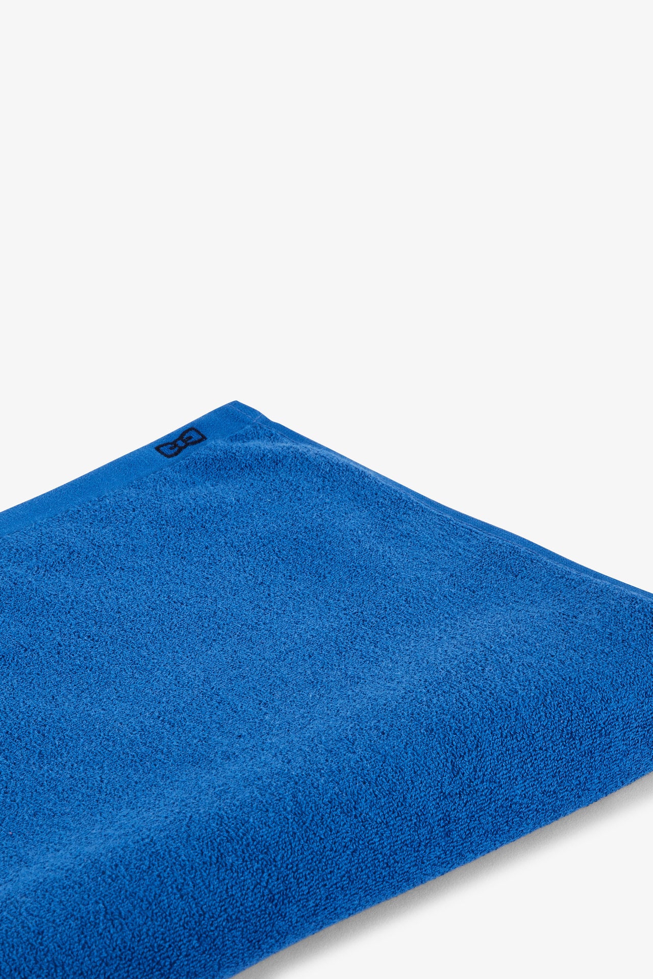 Blue beach towel