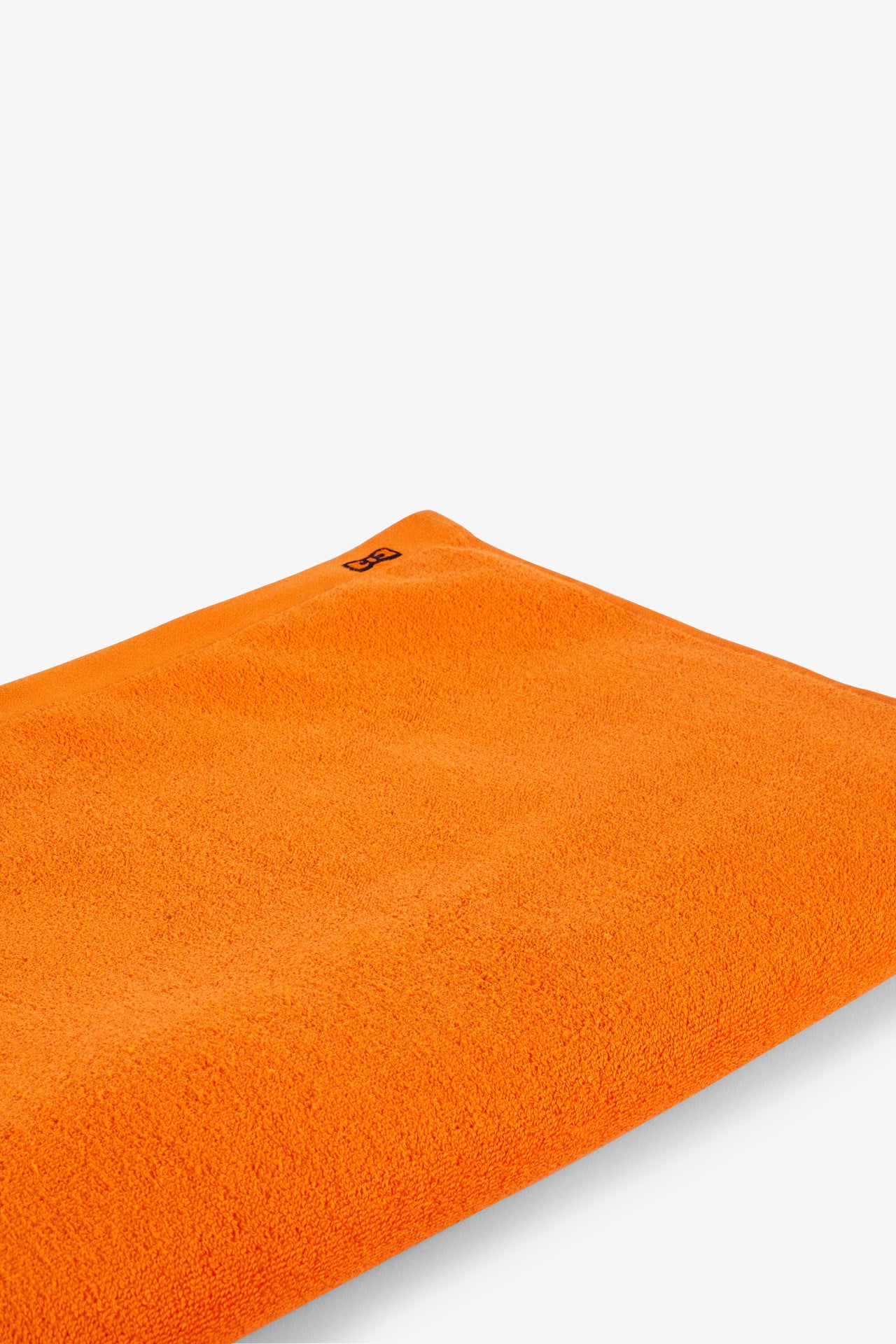 Orange beach towel