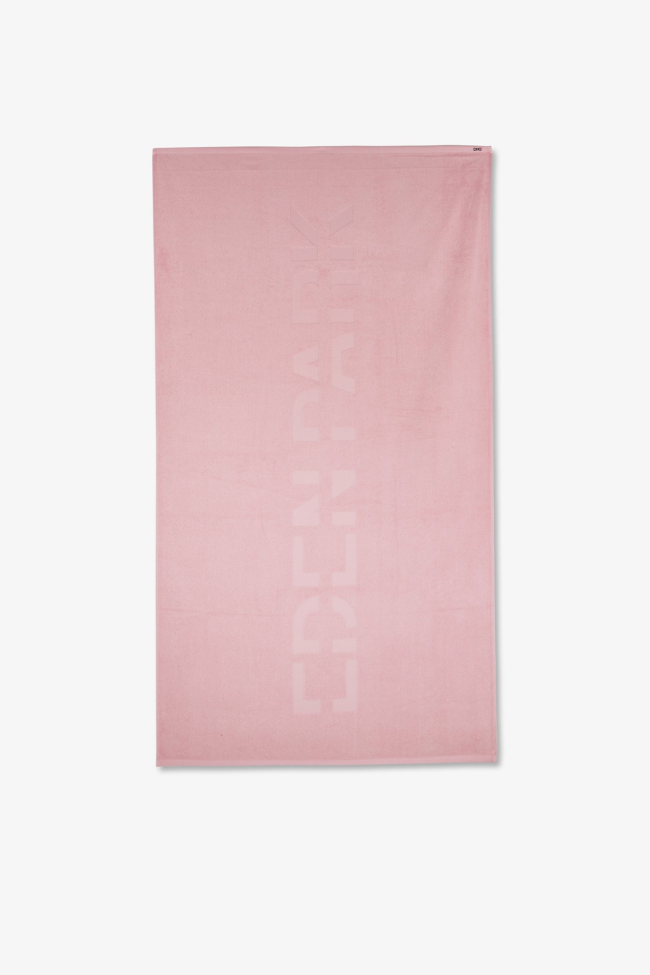 Pink beach towel