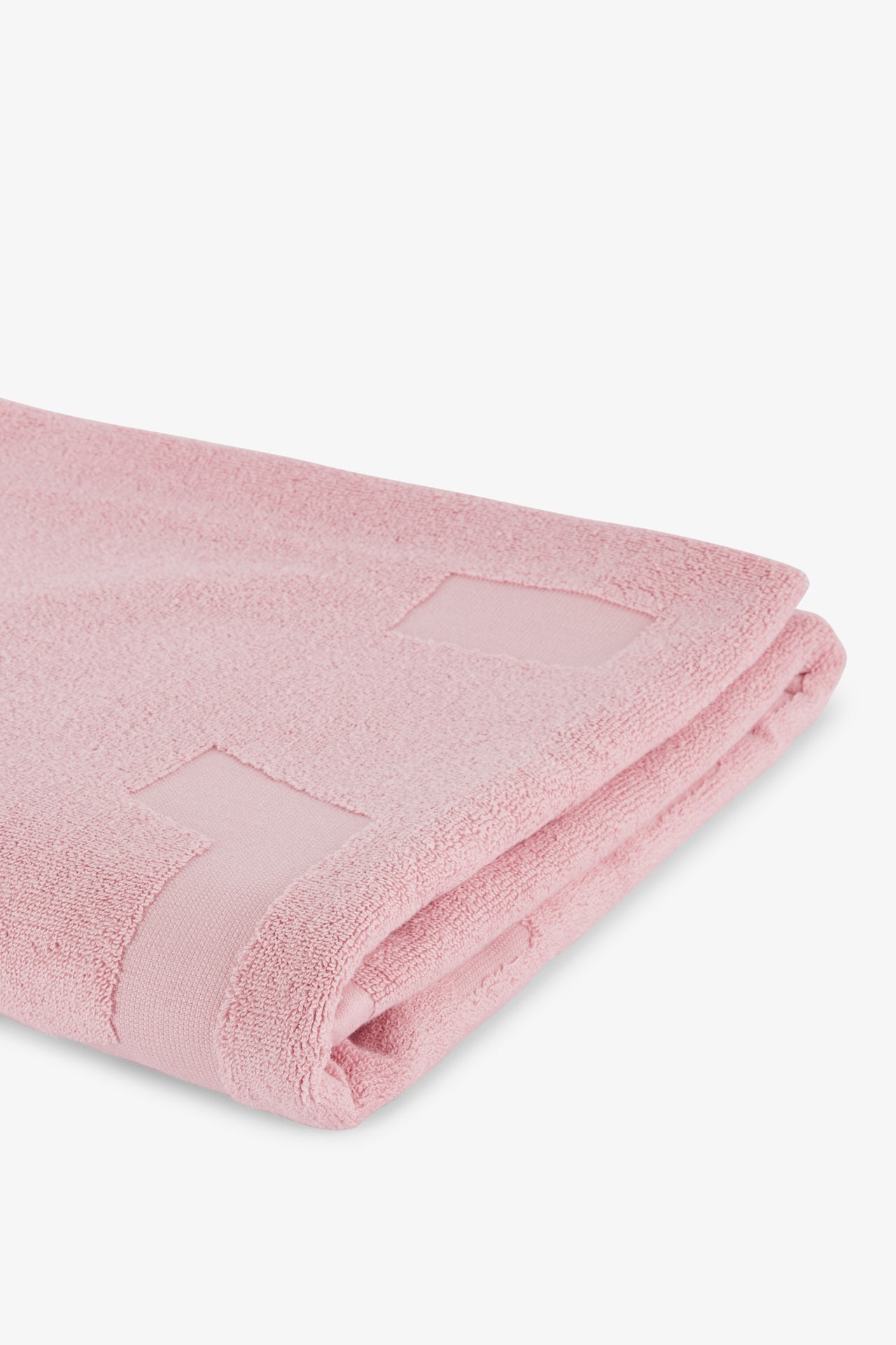 Pink beach towel