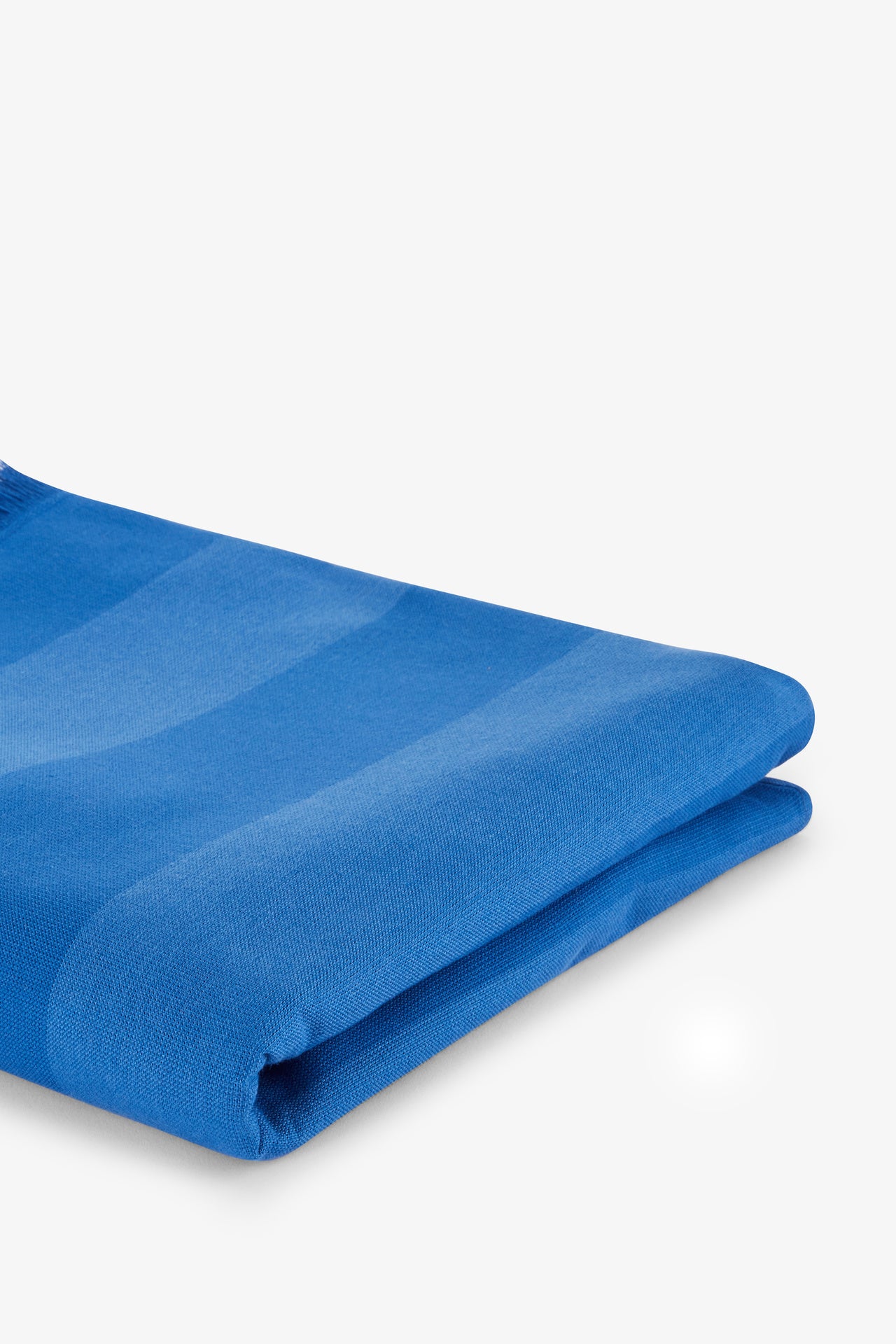 Striped blue hammam towel