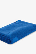 Serviette de sport bleue