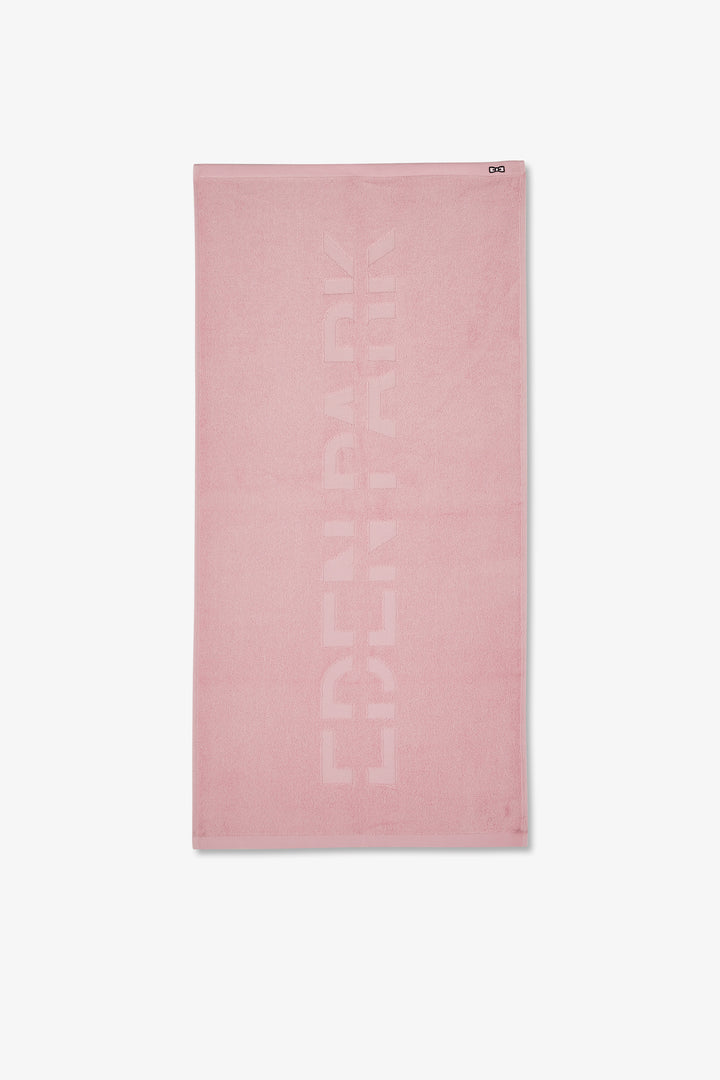 Small pink sports towel