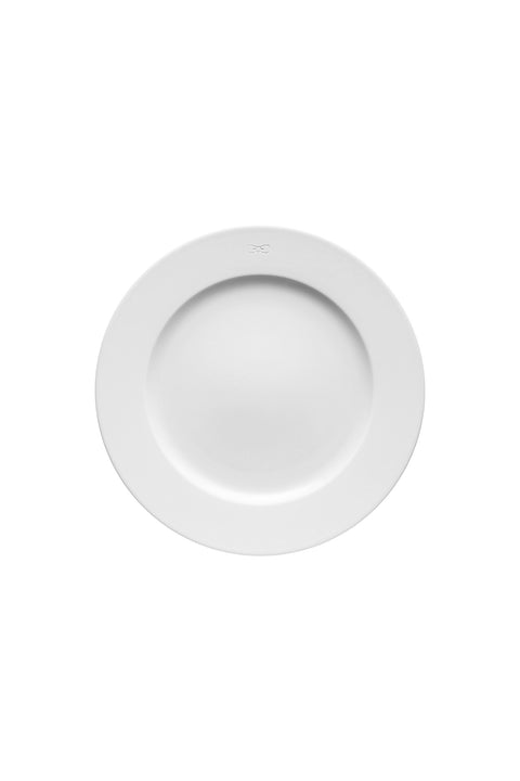 Set of 6 White Limoges porcelain dessert plates - Image 3
