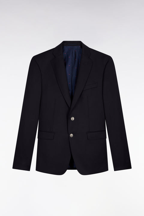 Regular dark blue blazer - Image 2