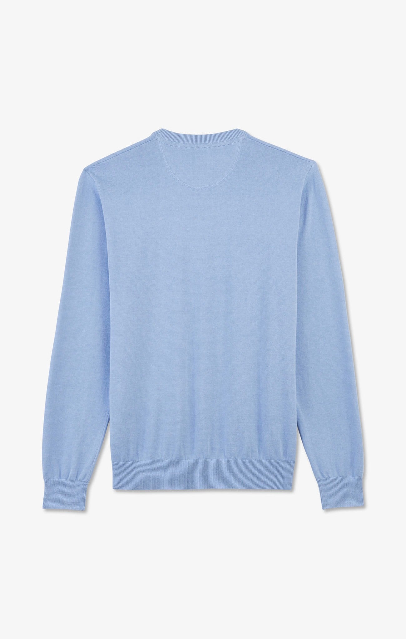 Crew light blue cotton jumper