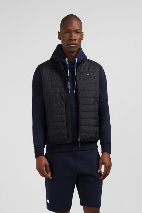 Black sleeveless down jacket - Image 1