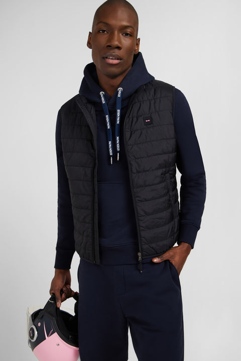 Black sleeveless down jacket - Image 3