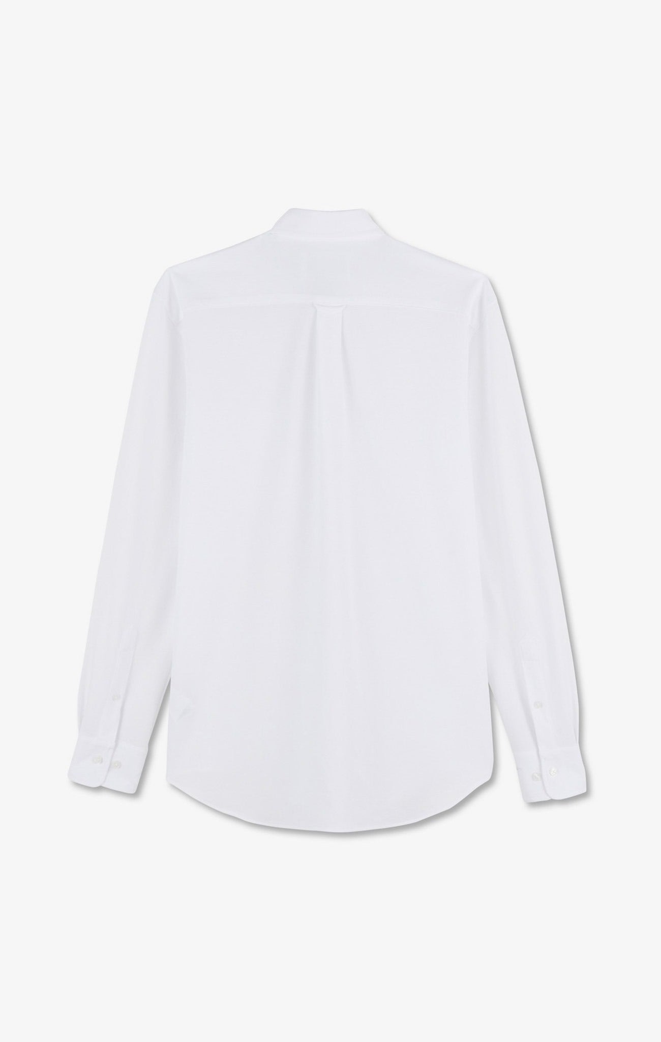 White pinpoint cotton shirt