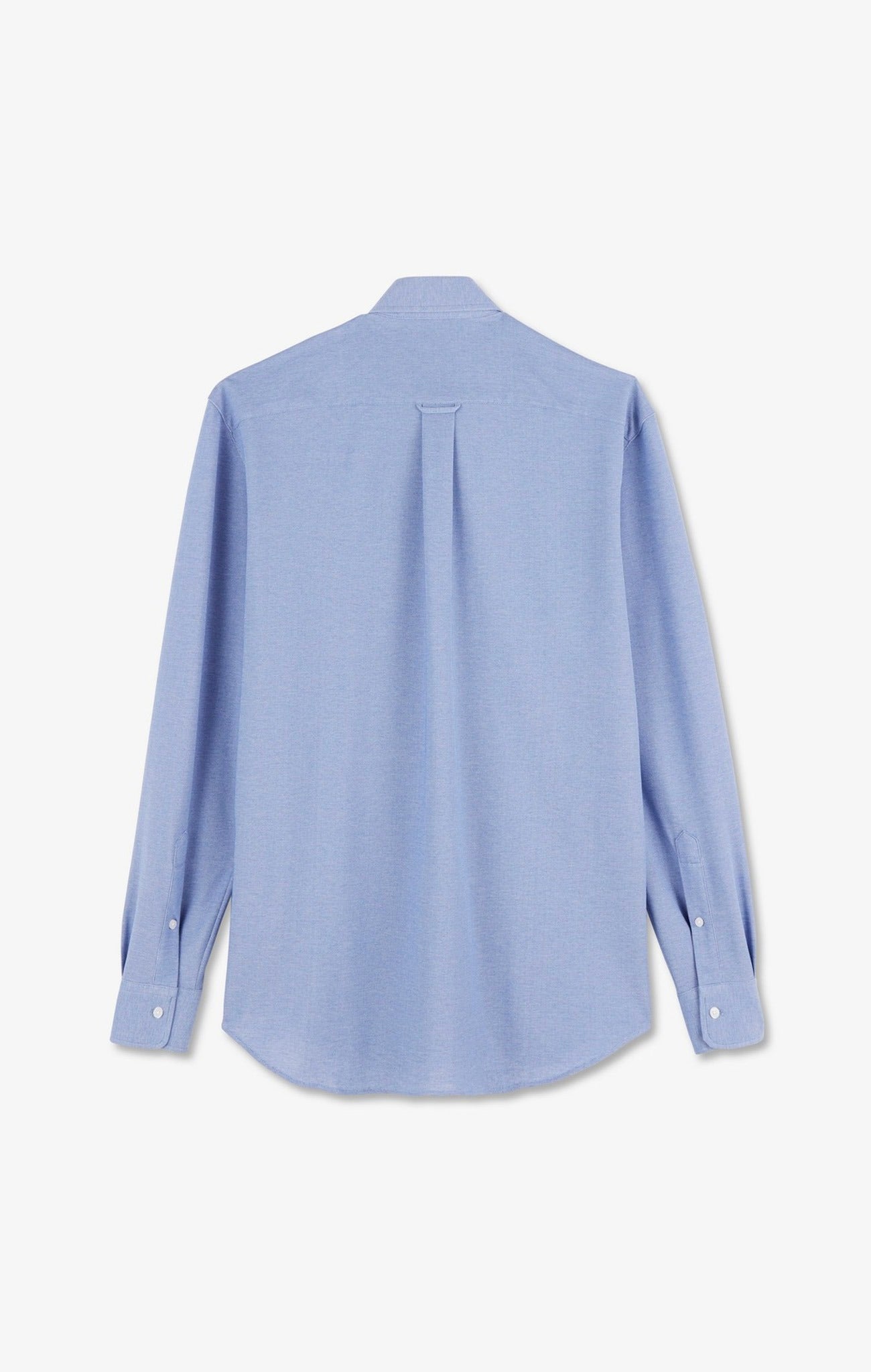 Blue cotton pinpoint shirt