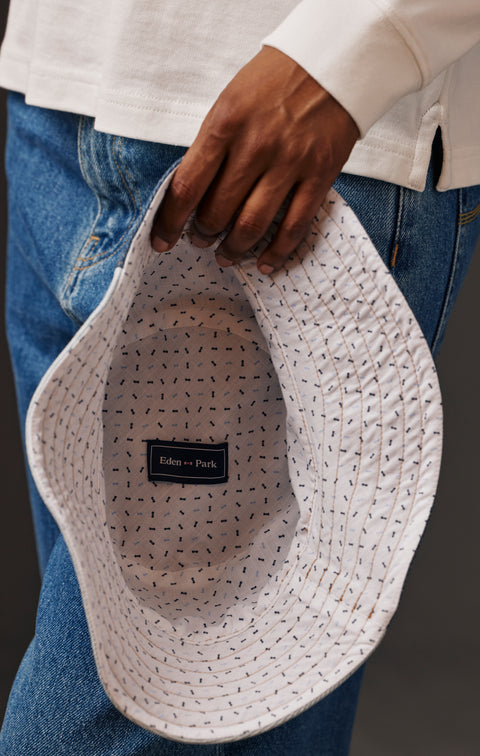 Bob en patchwork denim upcyclé Pap'Atelier - Image 3