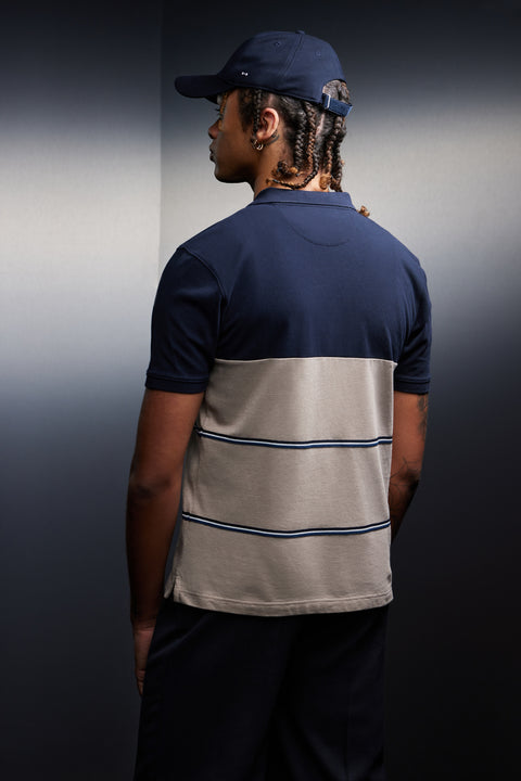 Two-tone cotton jersey cut and sewn upcycled Pap'Atelier - Image 3
