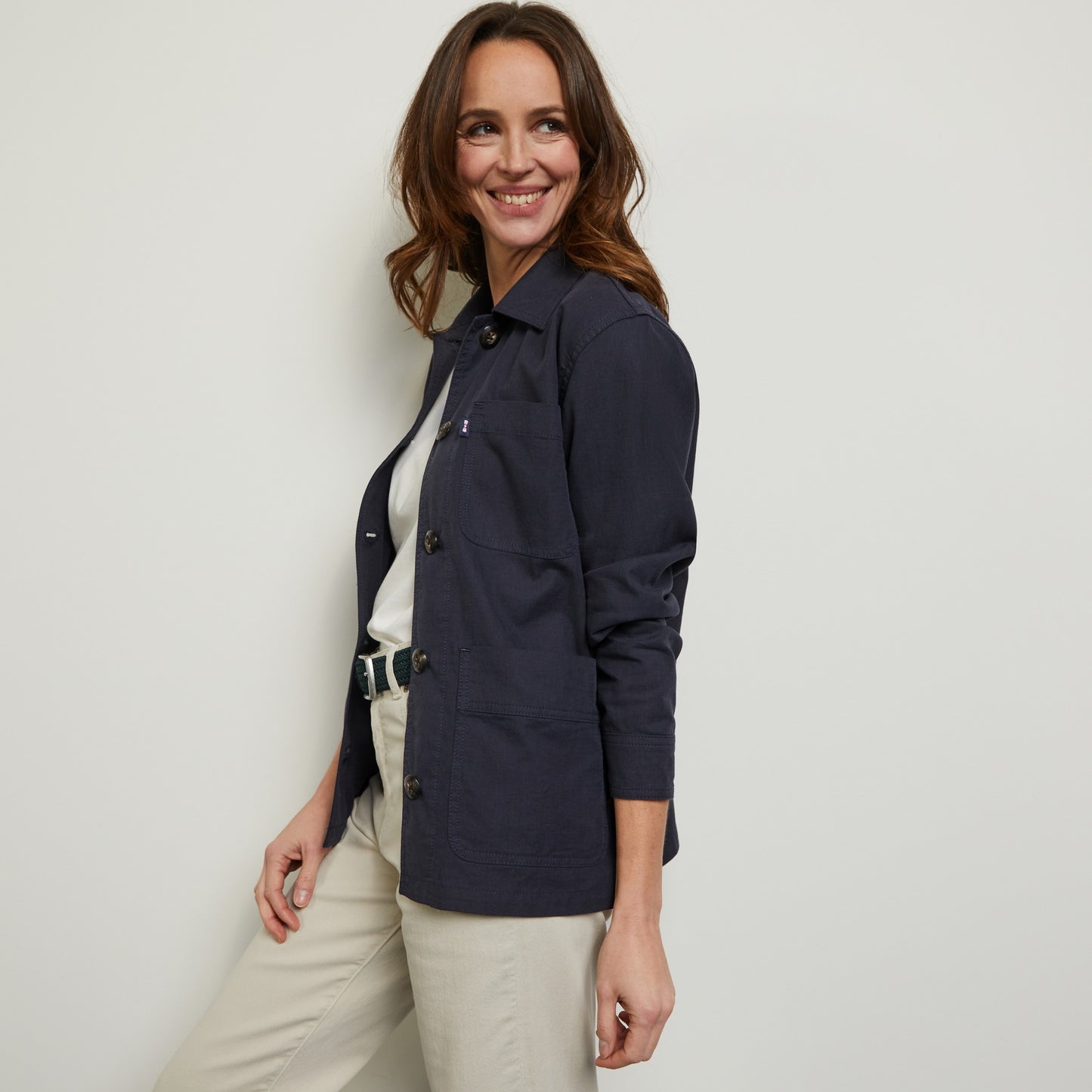 Dark blue overshirt