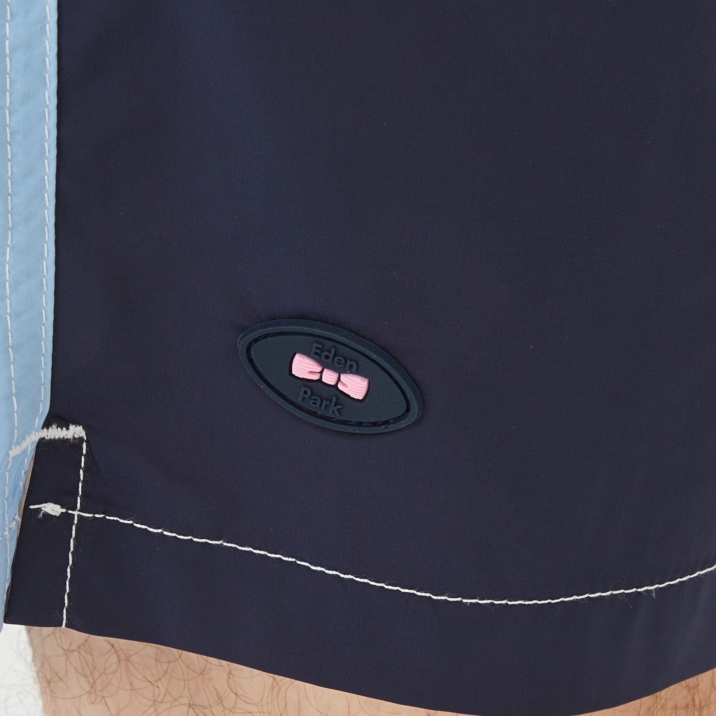 Colour-block swim shorts