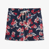 Swim shorts with exclusive Hawaiian print