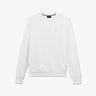 White sweatshirt in fleece