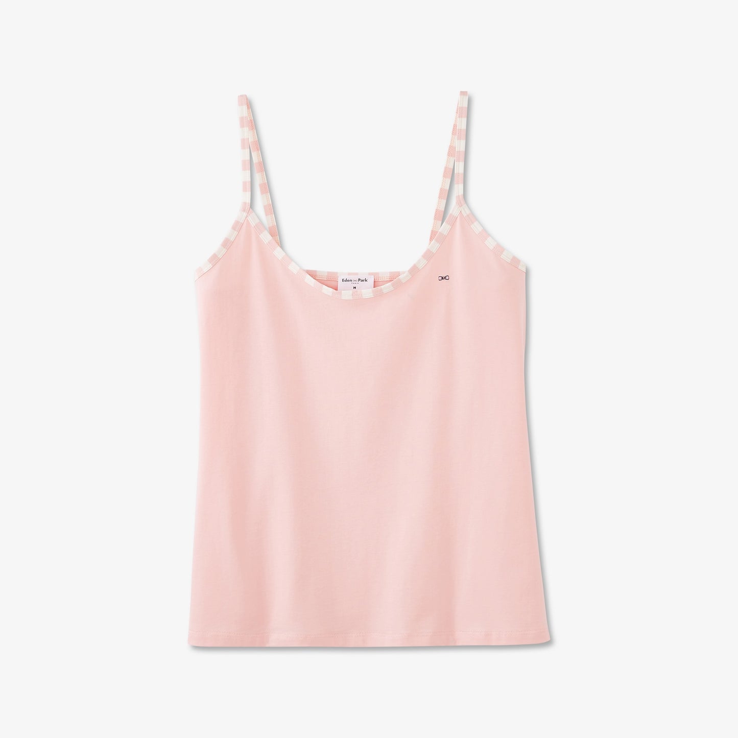 Short pyjamas in pink organic cotton