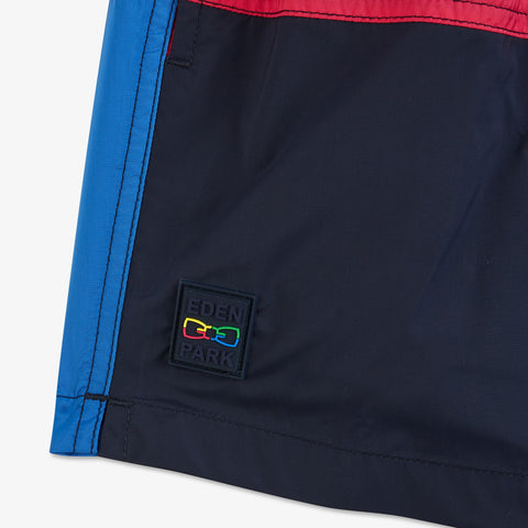 Multicolour colour-block swim shorts - Image 3