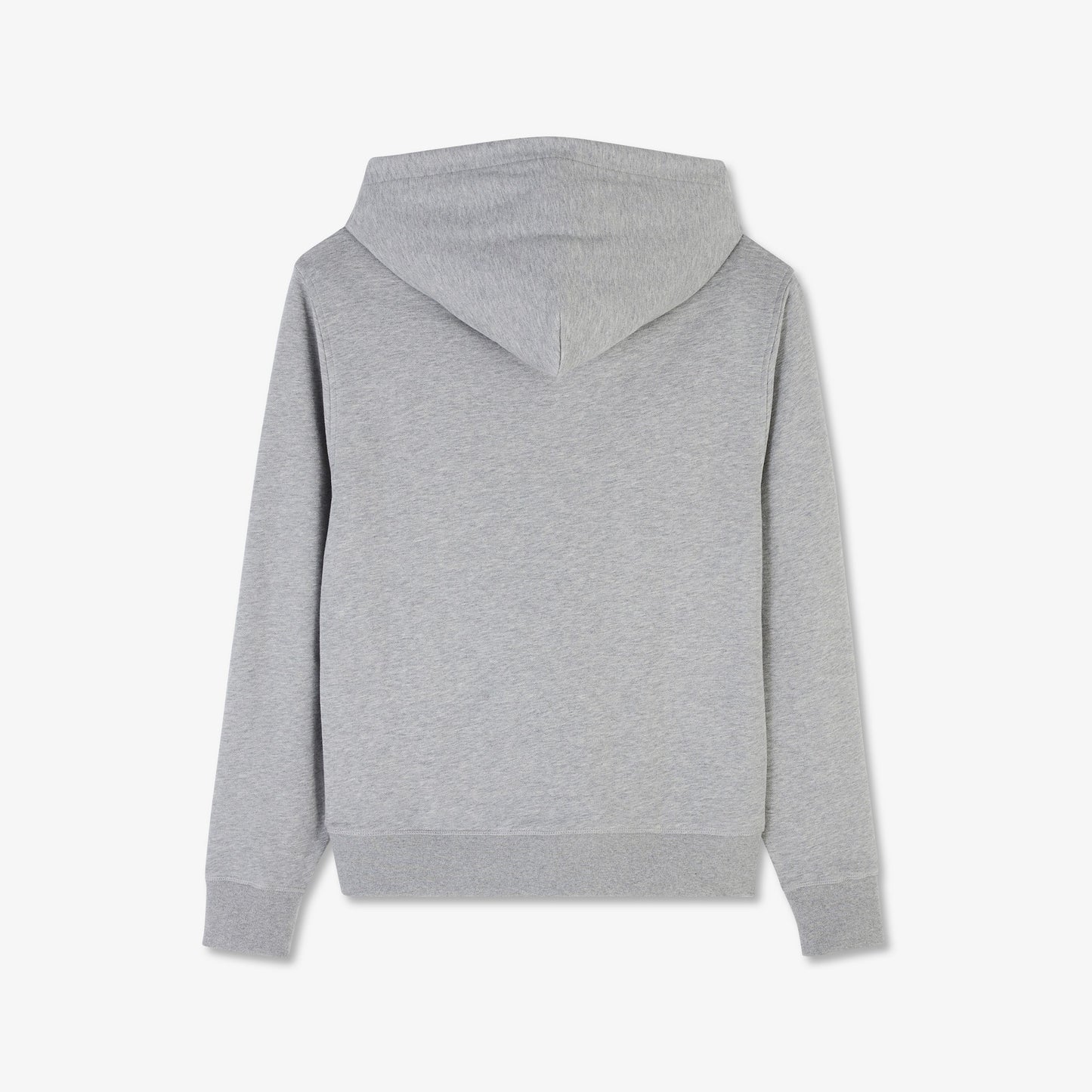 Grey zipped sweatshirt with hood