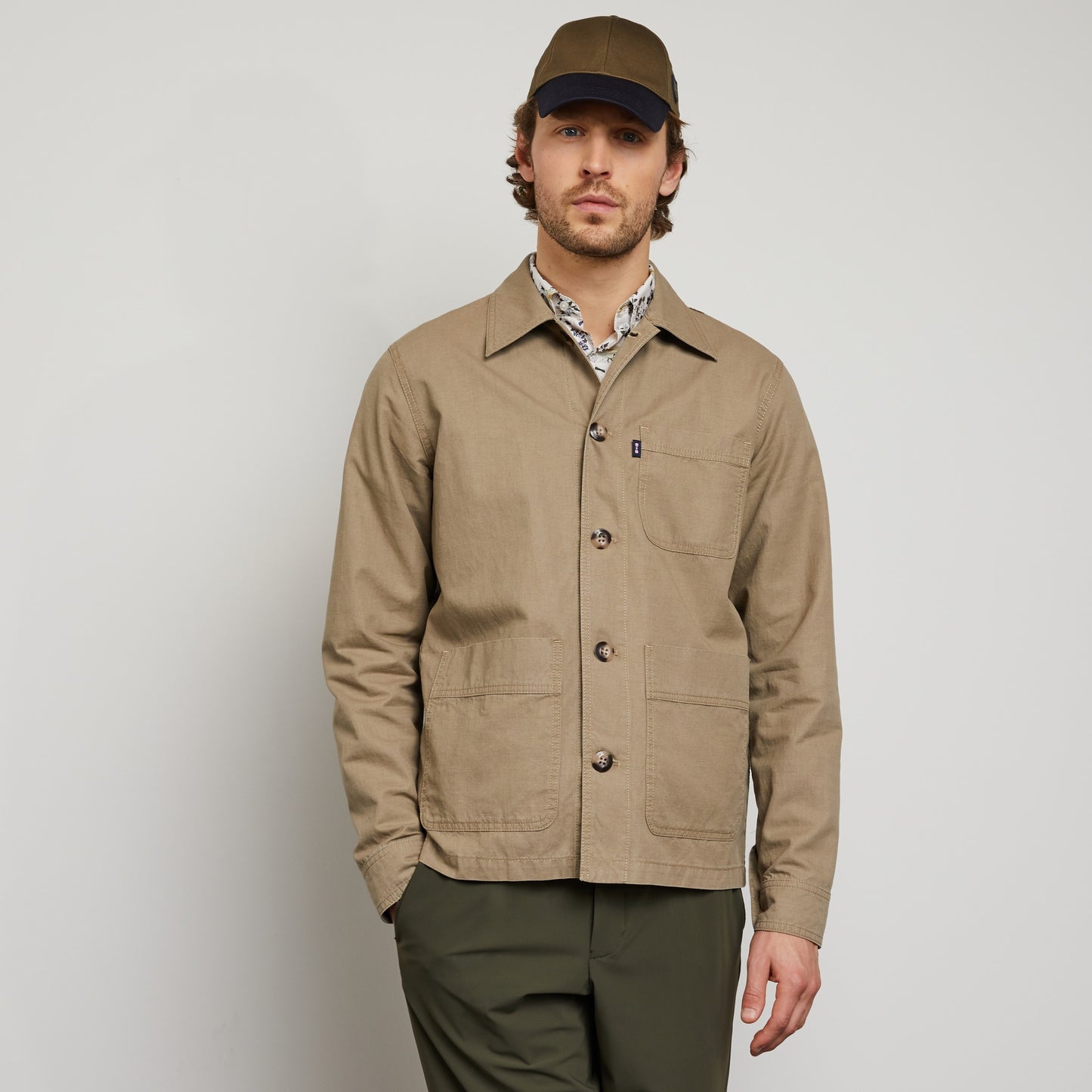 Beige overshirt